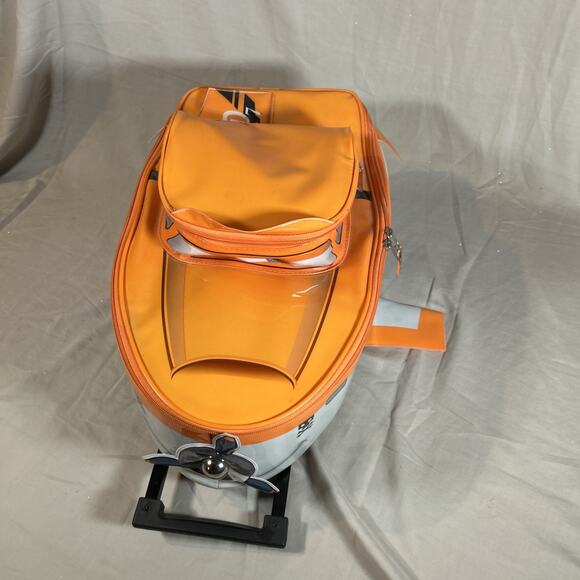 Disney Planes "Dusty" Orange Rolling Children's Suitcase Luggage EUC - Picture 3 of 16